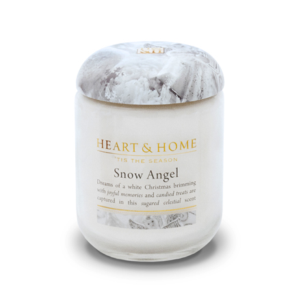 Heart&Home, Свеча «Снежный ангел», маленькая, 110 г