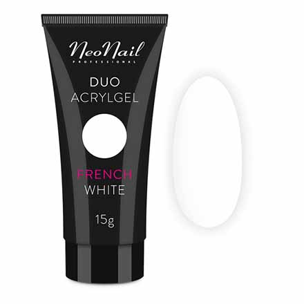 NeoNail, Акрил-гель Duo, French White, 15 г