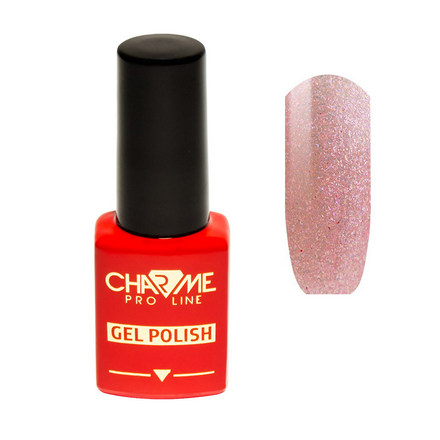 CHARME Pro Line, Гель-лак № 157, Розовый кварц с блестками