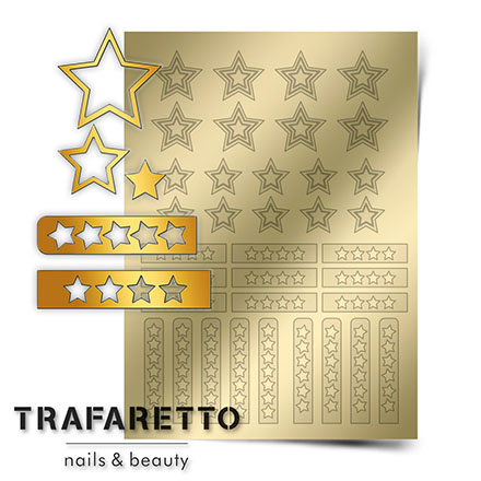 Trafaretto, Металлизированные наклейки UZ-02, золото