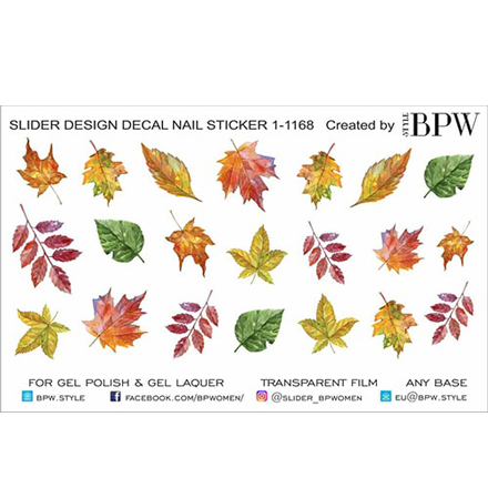 BPW.Style, Слайдер-дизайн «Осенние листья» №1-1168w