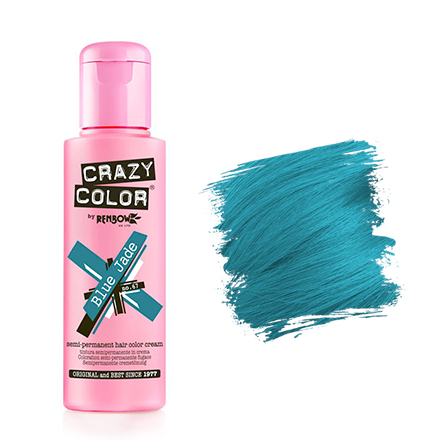 Crazy Color, Краска для волос №67, Blue Jade