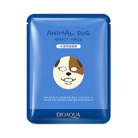 Bioaqua, Тканевая маска Animal Face, Dog, 30 г
