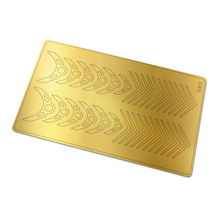 Freedecor, Металлизированные наклейки №141, золото