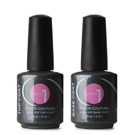 Entity, набор Base Coat+Top Coat, 15 мл