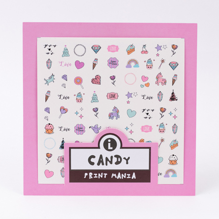 Lianail, Слайдер-дизайн Print Mania, Candy №1