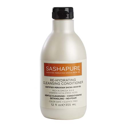 Sashapure, Кондиционер для волос Re-hydrating Сleansing, 355
