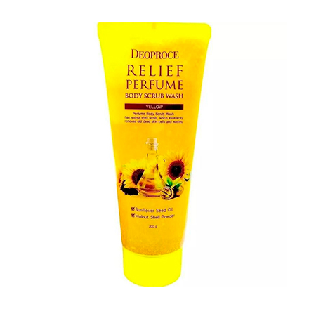 Deoproce, Скраб для тела Relief Perfume Yellow, 200 г