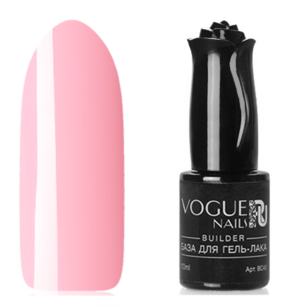 Vogue Nails, База для гель-лака Builder, Pink, 10 мл