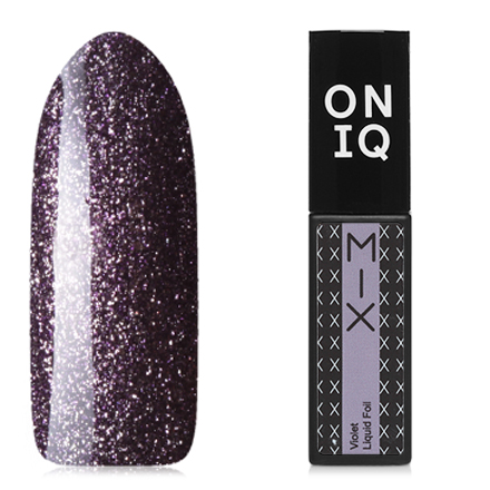 ONIQ, Гель-лак Mix №108s, Violet Liquid Foil