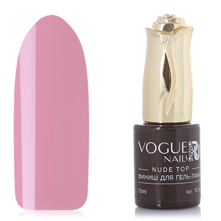 Vogue Nails, Топ Nude, Rose, 10 мл