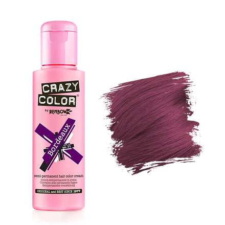 Crazy Color, Краска для волос №51, Bordeaux