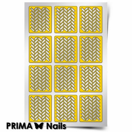 Prima Nails, Трафареты «Кирпичики 2»