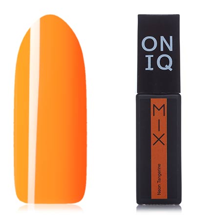 ONIQ, Гель-лак Mix №109s, Neon Tangerine