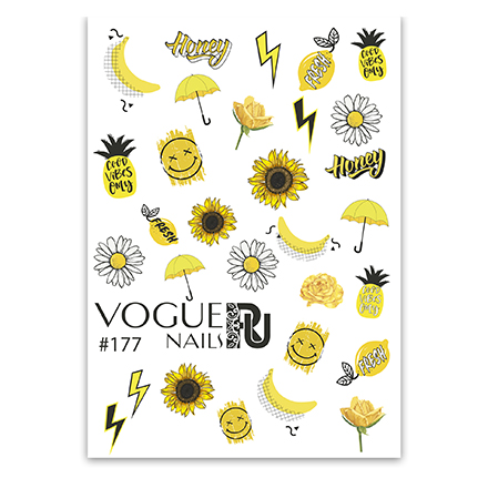 Vogue Nails, Слайдер-дизайн №177