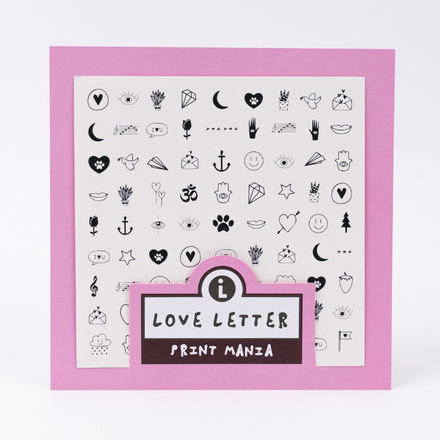 Lianail, Слайдер-дизайн Print Mania, Love Letter №2