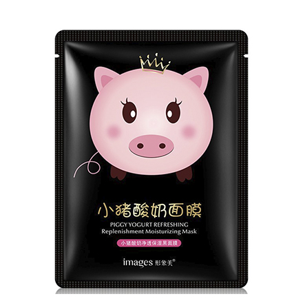 IMAGES, Лифтинг-маска для лица Piggy Yogurt Refreshing, 25 г