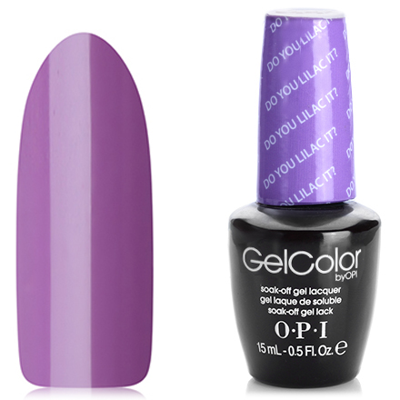 OPI GelColor, Гель-лак Do You Lilac It? B29