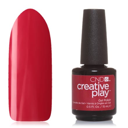 CND, Creative Play Gel №412, Red y to roll