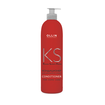 OLLIN, Кондиционер для волос Keratine System Home, 250 мл