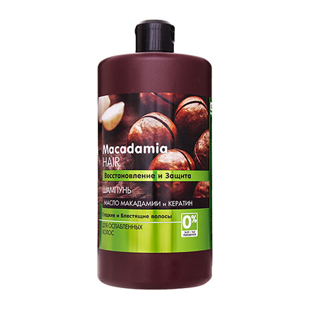 Dr. Sante, Шампунь для волос Macadamia, 1000 мл