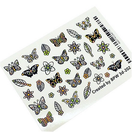 BPW.style, 3D-слайдер «Бабочки» №3d-202