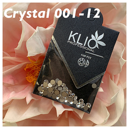 Klio Professional, Стразы Crystal №001, 3 мм