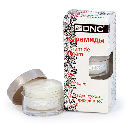 DNC, Крем для лица Dry & Damaged Ceramide, 15 мл
