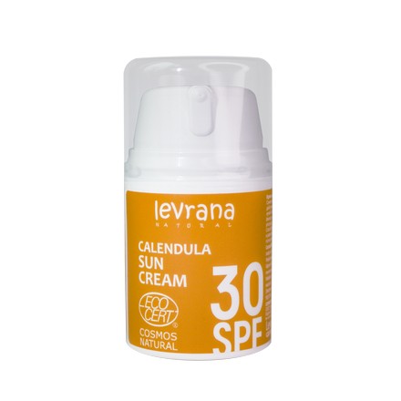 Levrana, Солнцезащитный крем «Календула» 30 SPF, 50 мл