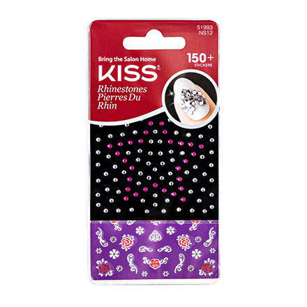 Kiss, Набор стикеров для ногтей из страз «Хрустальная россып