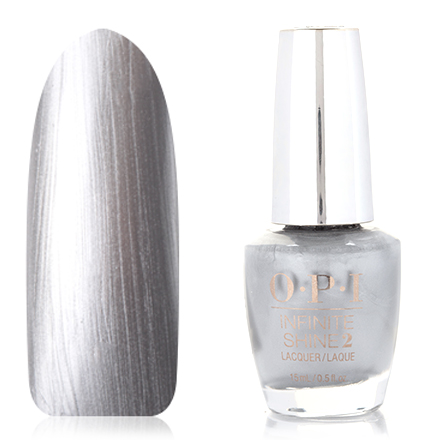 OPI, Infinite Shine Nail Lacquer, Silver on Ice Off, 15 мл