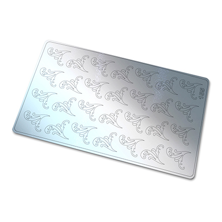 Freedecor, Металлизированные наклейки №155, серебро