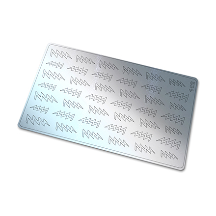 Freedecor, Металлизированные наклейки №112, серебро
