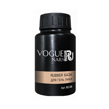 Vogue Nails, База для гель-лака Rubber, ivory, 30 мл