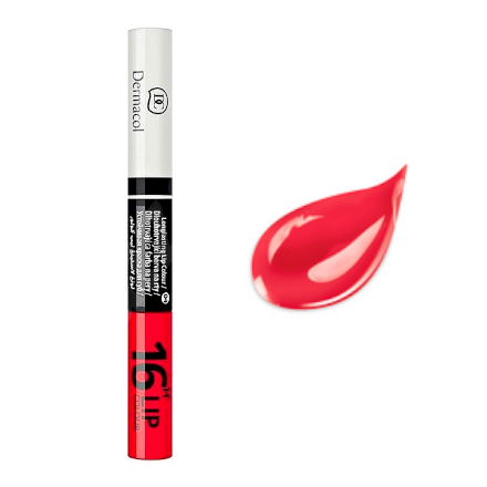 Dermacol, Краска для губ 16h lip colour №4, 3 мл + 4,1 мл
