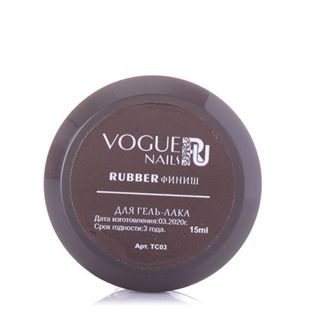 Vogue Nails, Топ Rubber, 15 мл