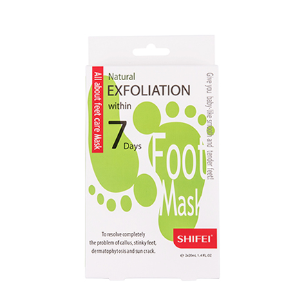 Shifei, Маска для ног Natural Exfoliation 7 Days, 1 шт.