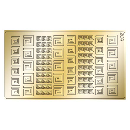 Freedecor, Металлизированные наклейки №204, золото