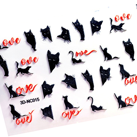 Anna Tkacheva, 3D-стикер CL №015 «Животные. Кошки»