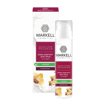 Markell, Крем-лифтинг для лица Everyday «Орхидея», ночной, 5