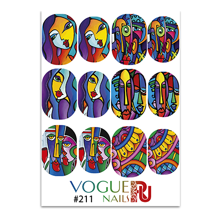 Vogue Nails, Слайдер-дизайн №211