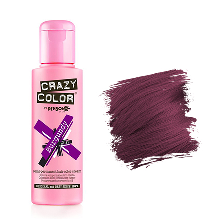 Crazy Color, Краска для волос №61, Burgundy