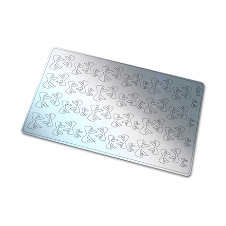 Freedecor, Металлизированные наклейки №107, серебро
