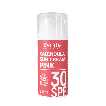 Levrana, Солнцезащитный крем «Календула» 30 SPF Pink 100 мл