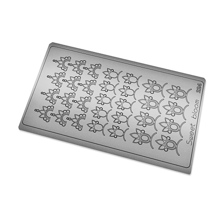 Freedecor, Металлизированные наклейки №224, серебро