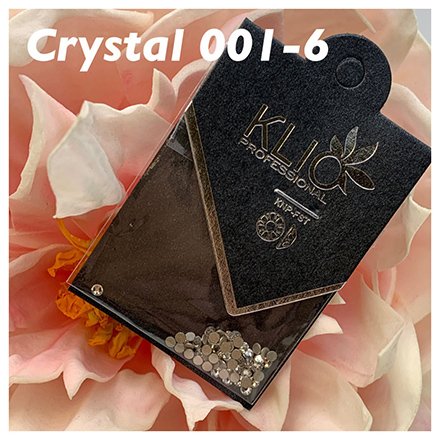 Klio Professional, Стразы Crystal №001, 1,9 мм