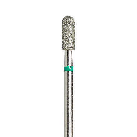 Алмазная насадка 73, зеленая (среднежесткая), D=3,3 мм