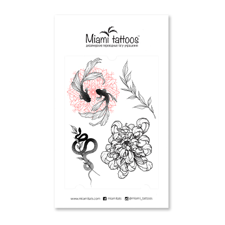 Miami Tattoos, Переводные тату Fantasy by Sticksandbones