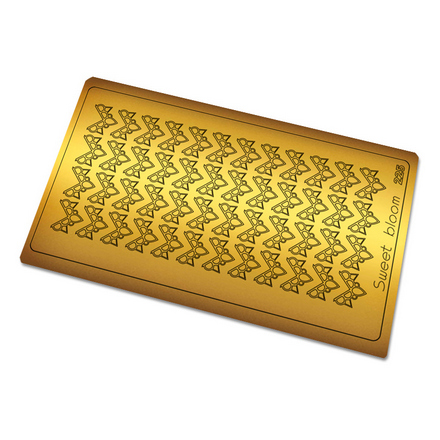 Freedecor, Металлизированные наклейки №225, золото