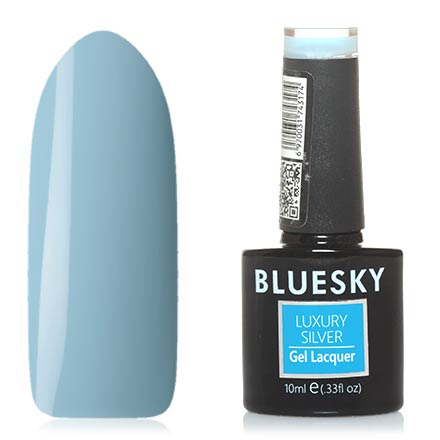 Bluesky, Гель-лак Luxury Silver №312